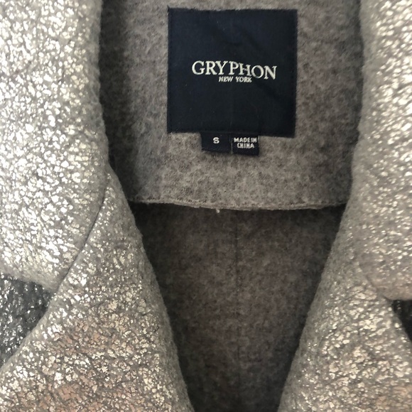 Gryphon New York silver biker jacket - Picture 6 of 16